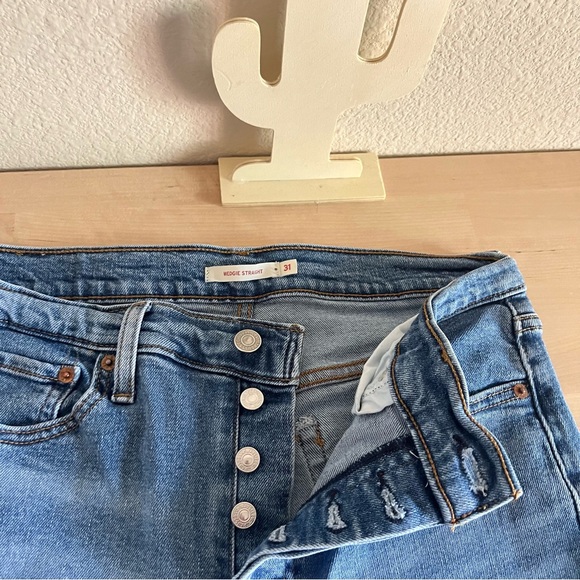 Levi’s wedgie straight jeans - Picture 4 of 7